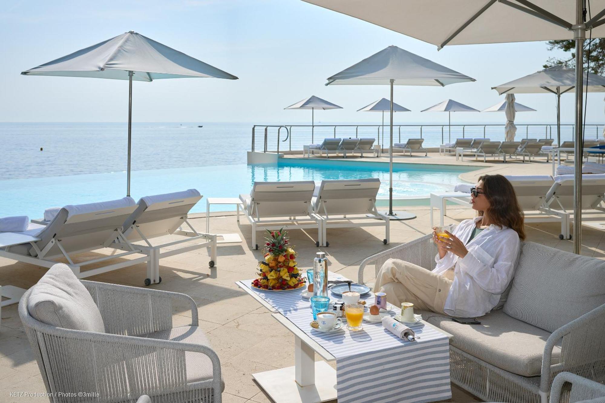 Hotel Cap Estel Èze Esterno foto