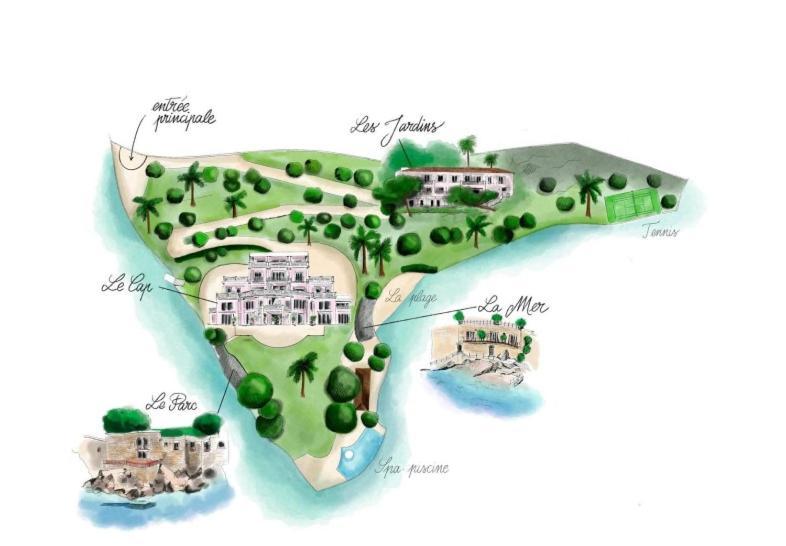 Hotel Cap Estel Èze Esterno foto